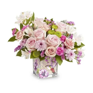 Hummingbird Garden Floral Arrangement